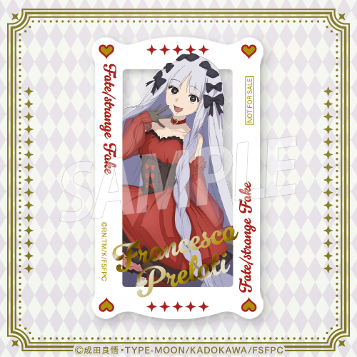 おまけ賞 クリアカード フランチェスカ・プレラーティ