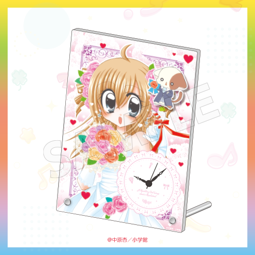 「A賞アクリルクロック　1名様」をプレゼント!!